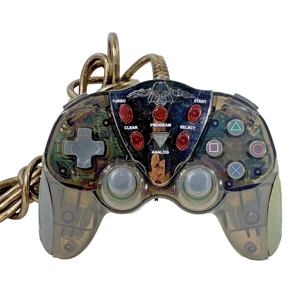 Intec Darth Vader PlayStation 2 Vintage Wired Controller Tested